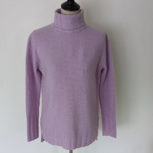Lavender Turtleneck Sweater